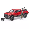 Dodge RAM 2500 Power Wagon koos haagise ja mootorrattaga Ducati 02502 BRUDER