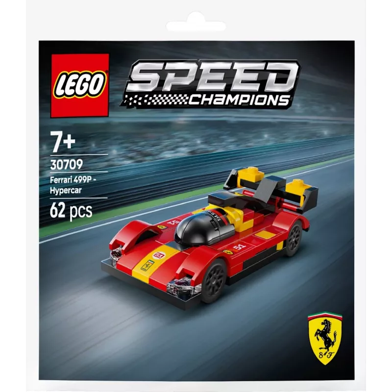 LEGO konstruktor Speed Champions Ferrari 499P Super Sports Car Polybag 30709