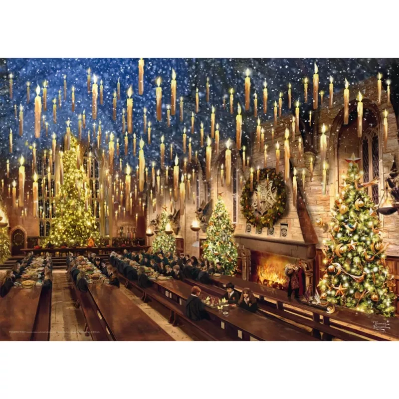 Thomas Kinkade Studios Wizarding World Harry Potter - Great Hall, pusle 1000 tk
