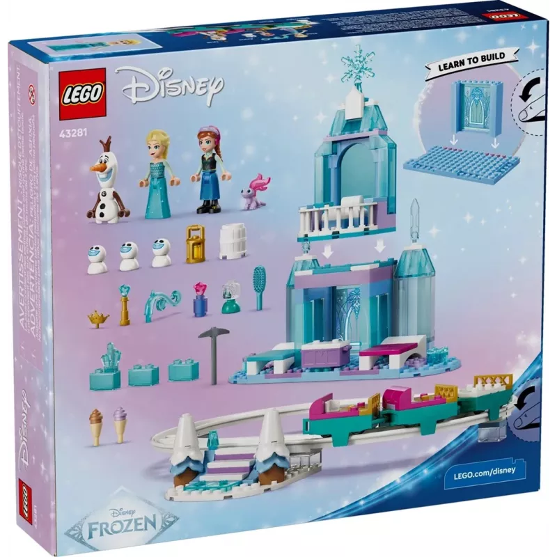 LEGO DISNEY 43281 Elsa jääloss ja lumereisi seiklus