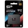 microSDXC mälukaart Silicon Power Hypera microSDXC Express 512 GB — UHS-I U3, V30, A1, klass 10