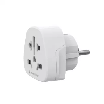 Reisiadapter GEMBIRD A-AC-EUMINTF – maailmapistikust EL-i pistikupessa, 15A