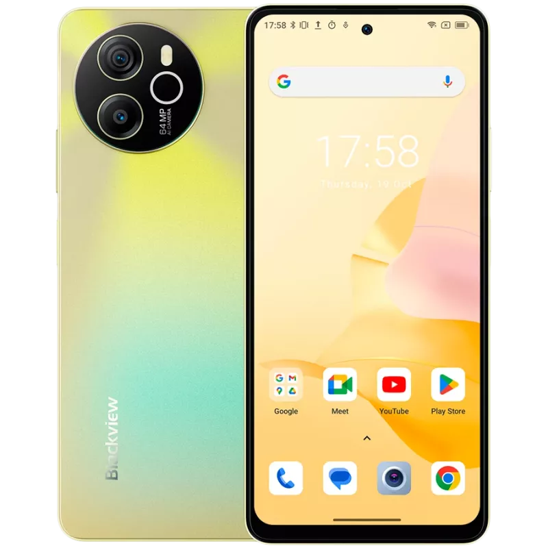 Blackview SHARK 8 8/256GB, 6.78-tolline FHD+ 1080x2460 IPS LCD 120Hz, MTK6789 Octa-core 2.2GHz, 13MP esi-/64MP tagakaamera, aku 5000mAh, Type-C, Android 13, sõrmejäljelugeja, Dual SIM, ilma laadijata
