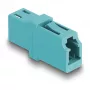 DeLOCK optilise kiu ühendusadapter LC Simplex emane – LC Simplex emane OM3 aqua