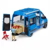 BRUDER Camper MB Sprinter 02684 juhiga – mudelsõiduki mänguasi