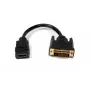 DVI-HDMI adapter Garbot 31.20.9001 — 15 cm kaabel, must