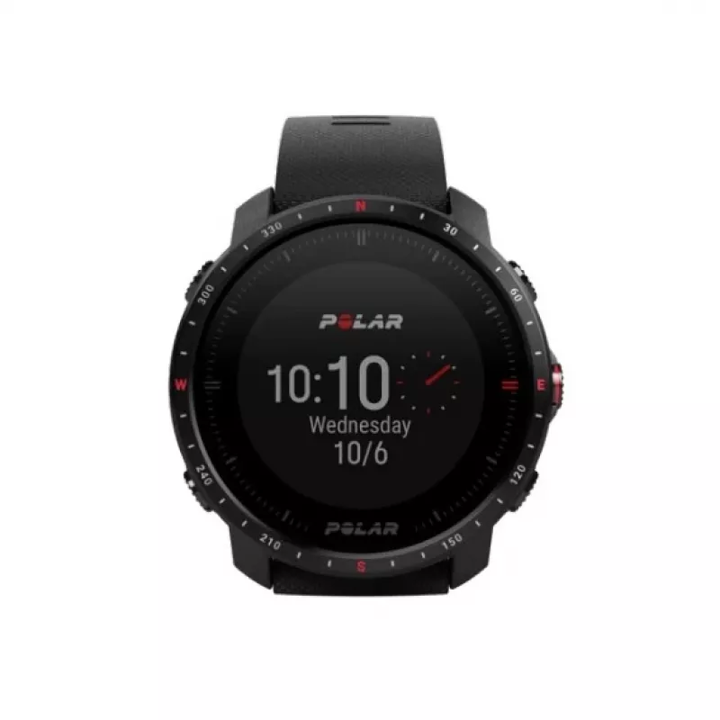 Polar Grit X Pro - Titaan - Spordikell rihmaga - perforeeritud nahk - hall - Rihma suurus: M/L - Ekraan 3 cm (1,2) - Bluetooth - 41 g (90085777)