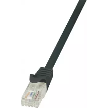 Võrgukaabel LogiLink Cat.6 U/UTP RJ-45 10 m Must