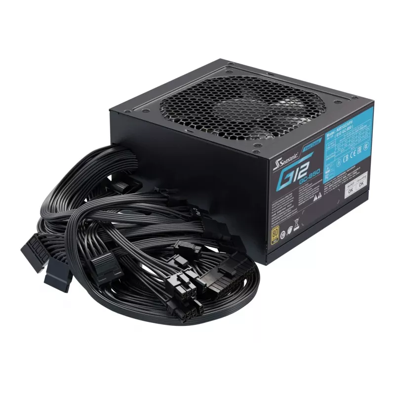 Seasonic toiteplokk 850W G12 GC-850 80+Gold ATX must