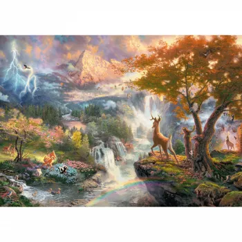 Pusle Schmidt Spiele Disney Bambi 1000 tk, laius 693 mm, alates 12. eluaastast
