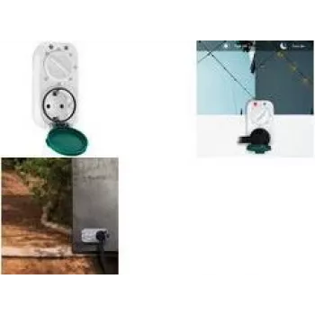 LogiLink ET0013 - pistikupesa - juhtmega - valge