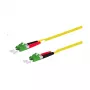 METZ CONNECT OpDAT Pk OS2 LC-DAPC/LC-DAPC 2m 151P1JAJA20E - Kaabel - Ühemoodiline kiud