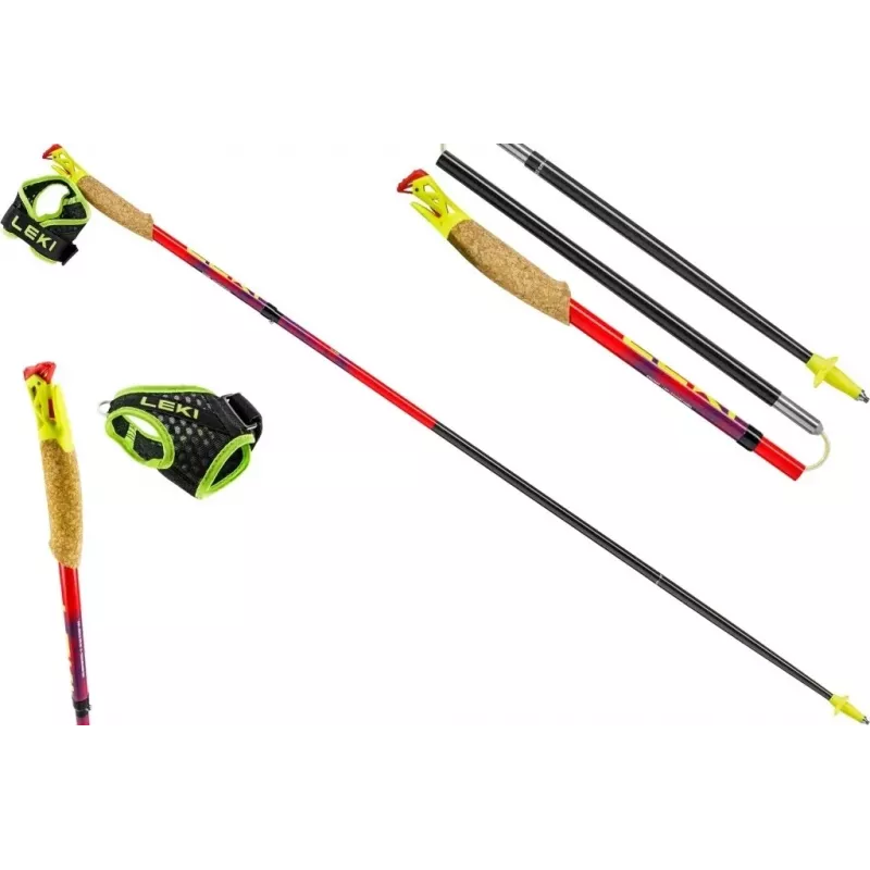 Matkakepid Leki TRL Ultratrail FX One 115 cm, punane
