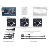 Seasonic MagFlow 1-Fan Kit arvuti korpuse ventilaator 12 cm must 1 tk
