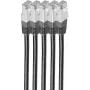 shiverpeaks BS75711-H0.5S-SET5 võrgukaabel Must 0,5 m Cat6 S/FTP (S-STP) (BS75711-H0.5S-SET5)