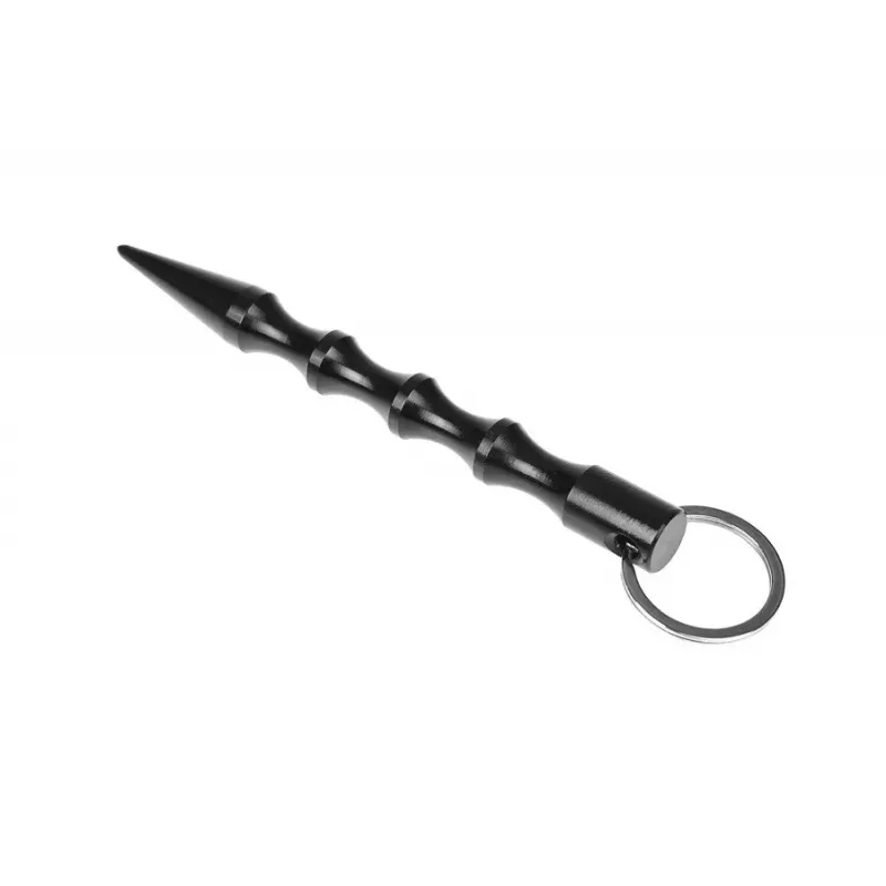 Taktikaline pastakas GUARD YC-008-BL — kompaktne duralumiiniumist pastakas koos klaasipurustajaga, 150 mm, 50 g, must