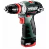 Püstolkäepidemega puur Metabo PowerMaxx BS BL Q, 12V, 2Ah, 1500 p/min, 900g