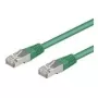 Wentronic Goobay CAT 5e paigalduskaabel, F/UTP, roheline, 10 m - CCA vase segu (50185)
