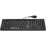 Juhtmega USB-klaviatuur GETT GCQ CleanType Easy Basic — 105 klahvi, veekindel, antimikroobne