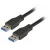 USB-kaabel EFB Elektronik K5280SW.1 USB 3.2 Gen 1 1 m Must
