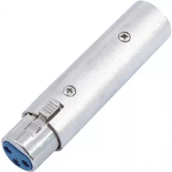 Heliadapter Omnitronic 3-kontaktiline XLR emane 5-kontaktilisele XLR isasele mudel 30226577