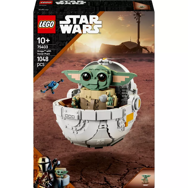 LEGO STAR WARS 75403 Grogu koos hõljukiga
