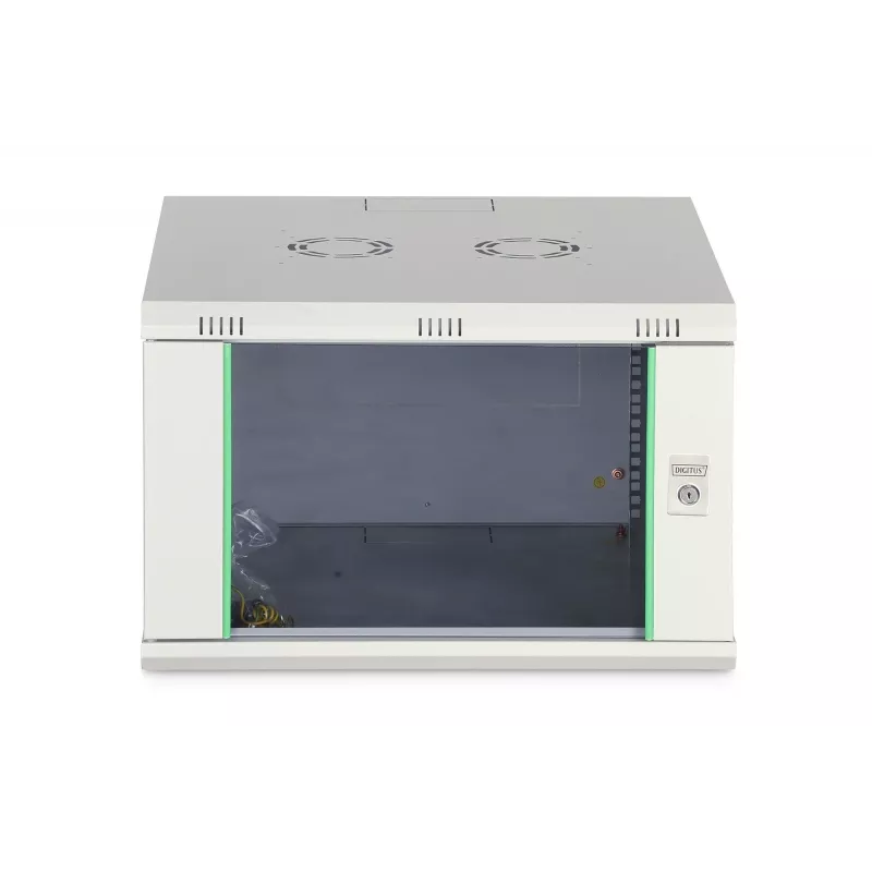 Seinale kinnitatav rack-kapp DIGITUS Dynamic‑N 7U 19 tolli 600x600 mm, monteerimata, IP20, võtmega lukustatav