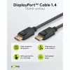DisplayPort kaabel Goobay 74779 3 m Must G-Sync FreeSync