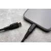 FIXED vedela silikooni kaabel USB-C/USB-C, 0,5 m, 60 W, must | Fixed