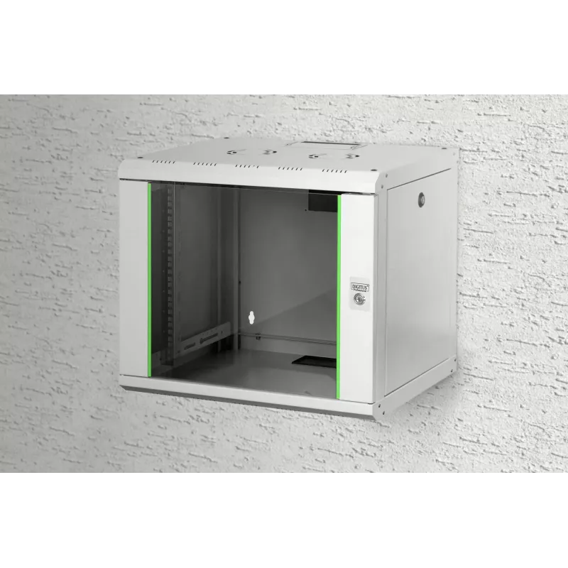 Seinale paigaldatav rack Digitus DN-19 09-U 600x450 mm