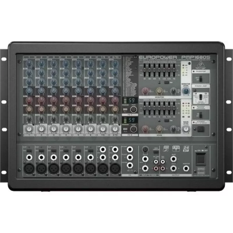Behringer PMP1680S helimikser 10 kanalit 10 - 200000 Hz Must