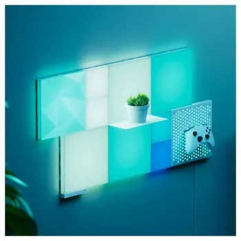 LED-paneelvalgusti Nanoleaf N8100E00-2TBS — Ruudukujuline RGB, alalisvoolutoide, 2 tk pakendis