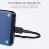 USB-C–USB-A kaabel Aukey CB-CA2, nailonpõimikuga, Quick Charge 3A, 1 m