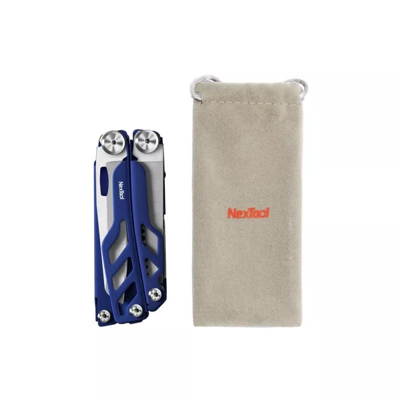 Multitööriist Nextool FLAGSHIP Pro NE20271 16-in-1 kokkupandav nuga multitööriist, roostevabast terasest terad, sinine, 11 cm kokkupanduna