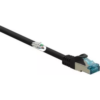Renkforce RF-5047472 võrgukaabel, must, 10 m, Cat6a S/FTP (S-STP) (RF-5047472)
