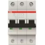 ABB Kaitselüliti 10A S203-C10 pro M komp. 3-pooluseline 6kA kaitselülitile S203-C10 (2CDS253001R0104)