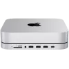 Sülearvuti dokk Satechi ST-GMMSHS juhtmega USB 3.2 Gen 2 USB-C valge
