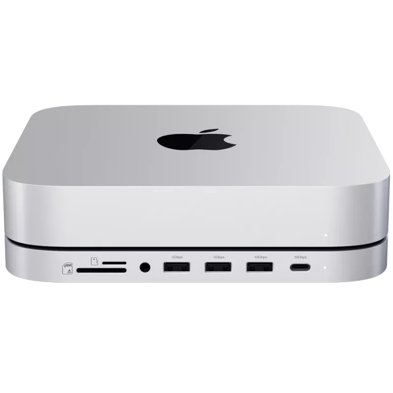 Sülearvuti dokk Satechi ST-GMMSHS juhtmega USB 3.2 Gen 2 USB-C valge