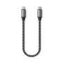 Satechi - USB-kaabel - USB-C (M) kuni USB-C (M) - 25 cm - USB-toiteallikas (100 W) (ST-TCC10M)