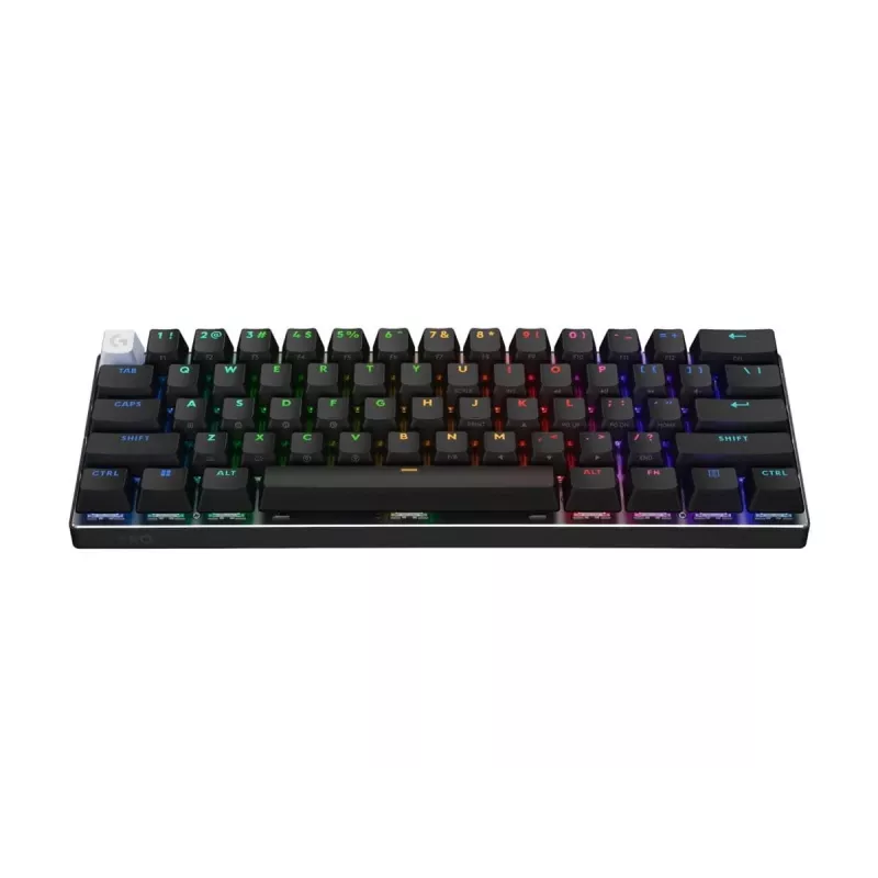Logitech G PRO X 60 klaviatuur mängimiseks USB RF juhtmevaba Bluetooth QWERTZ Saksa must