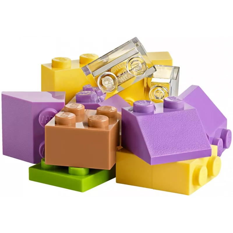 LEGO 10713 Classic Creative Suitcase mänguasjade hoiukohver lõbusate värviliste ehitusklotsidega, kingitus 4+ aastastele lastele, poistele ja tüdrukutele