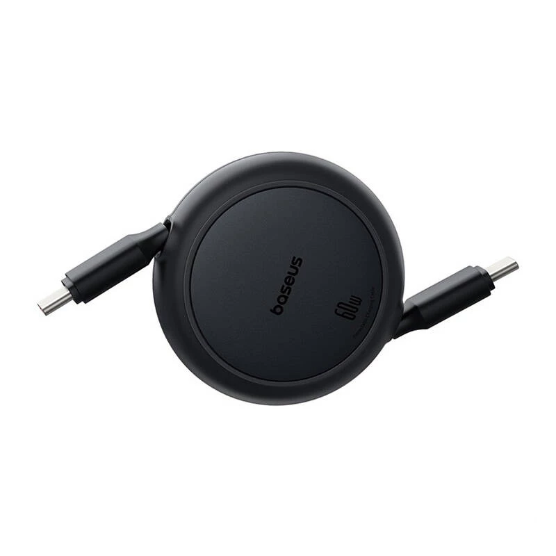 Baseus Free2Pull Mini USB-C to USB-C USB-kaabel, 60W, 1, (must)
