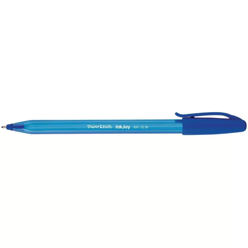 PAPER MATE pastapliiats InkJoy 100 kork 8 tk M sinine