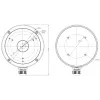 Hikvision Digital Technology DS-1280ZJ-M turvakaamera lisatarvik jaotuskarp