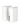 ZTE Z1320 traadita ruuter Gigabit Ethernet Kaheriba (2,4 GHz / 5 GHz) Valge
