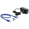 HDD korpus DeLOCK 42612 Must 3,5 tolli