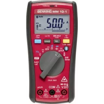 Benning MM 10-1 digitaalne käsimultimeeter andmelogija CAT IV 600 V ekraan (lugemeid): 6000 (044687)