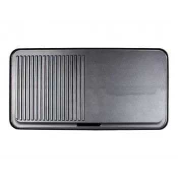 Elektriline lauagrill Rommelsbacher BBQ 2003 — 1900 W, 50×25 cm, sooneline + Teppanyaki, reguleeritav termostaat, hõbedane/must