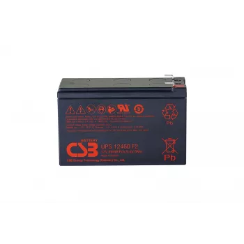 CSB Battery Aku 12V, 9Ah, AGM | UPS12460F2 | 460 W