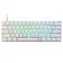 Juhtmega mehaaniline klaviatuur White Shark Shinobi-2 (GK-004221) — sinised lülitid, valge, US paigutus